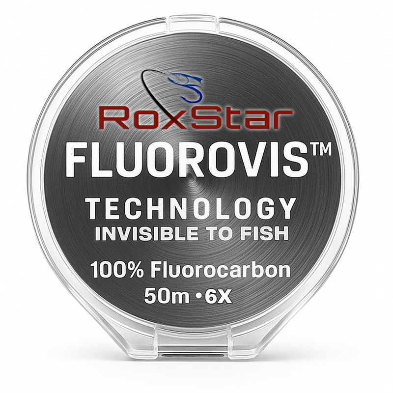 RoxStar Fluorovis 100% Fluorocarbon Tippet