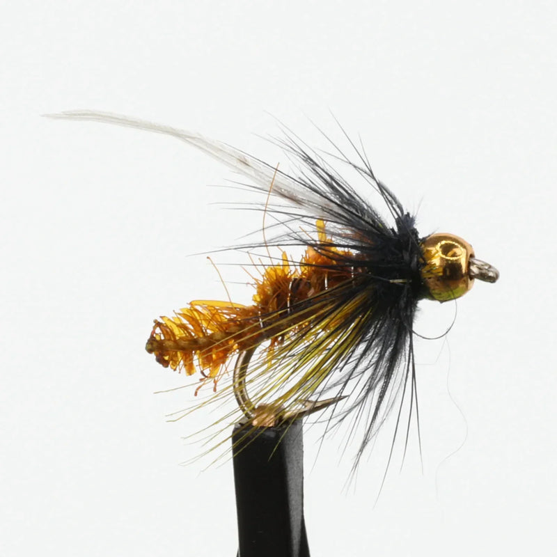 BeadHead Caddis Poopah Dark Olive