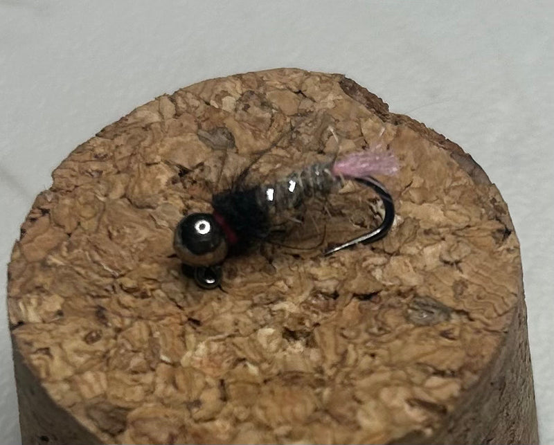 Dark Hare Pink Tag