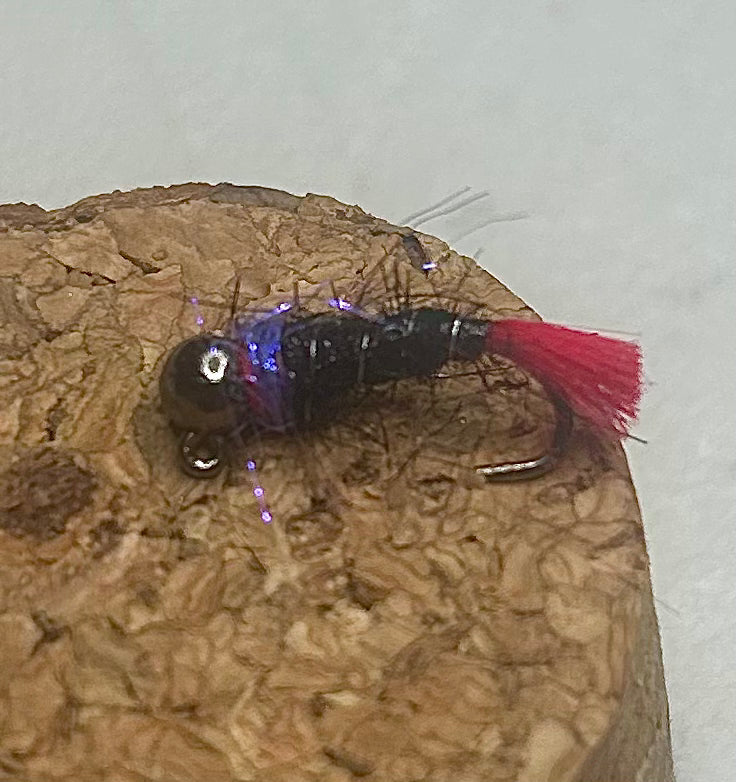 Tungsten Jig Red Tag Purple Collar
