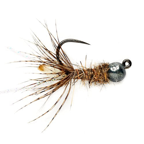 Tungsten Peeping Caddis Jig Tan