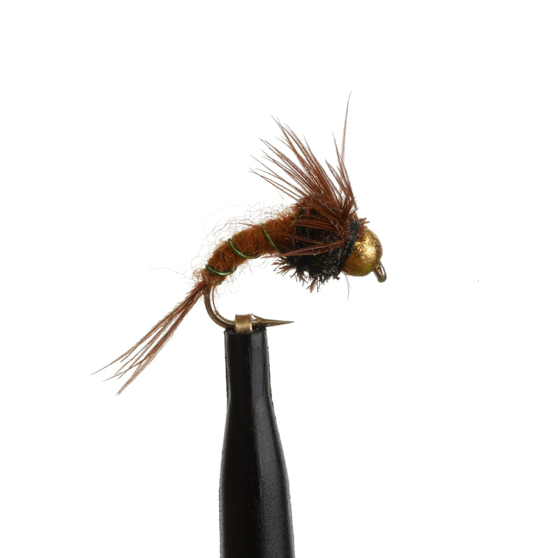 Beadhead Pheasant Tail Curved Natural