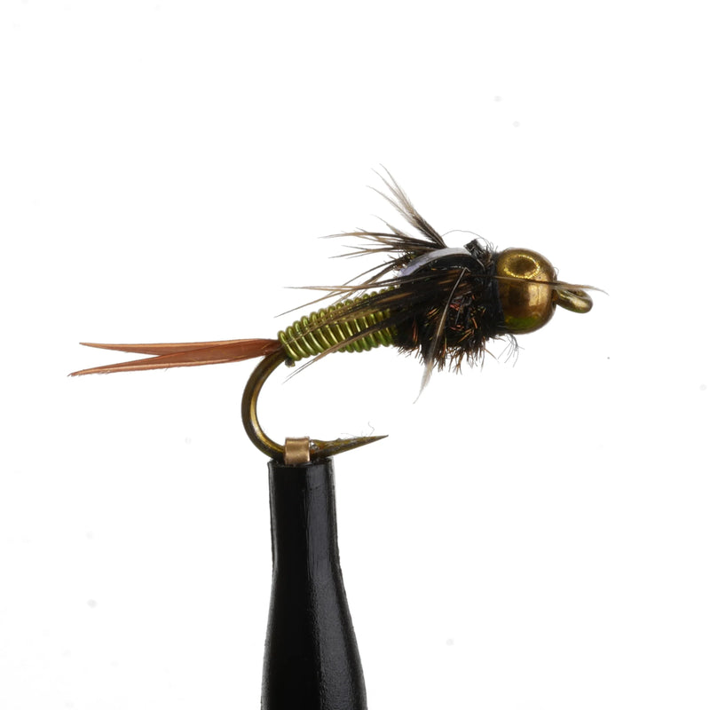 Beadhead Copper John Chartreuse