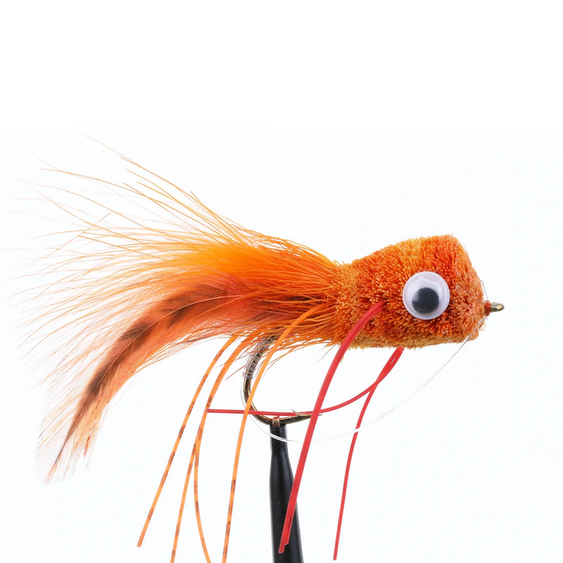 Deer Hair Popper Orange