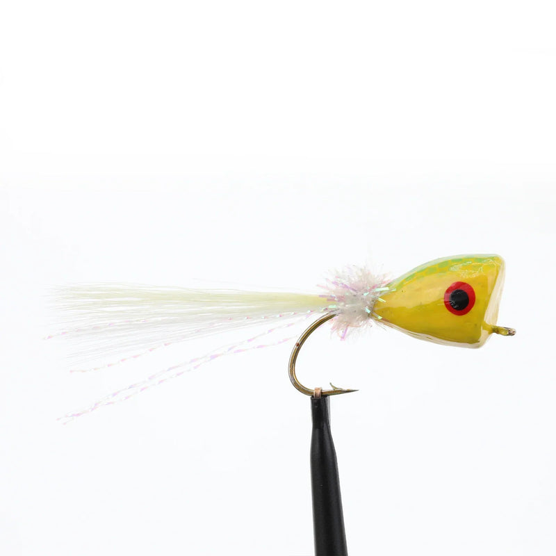 Bucktail Popper Chartreuse/Yellow