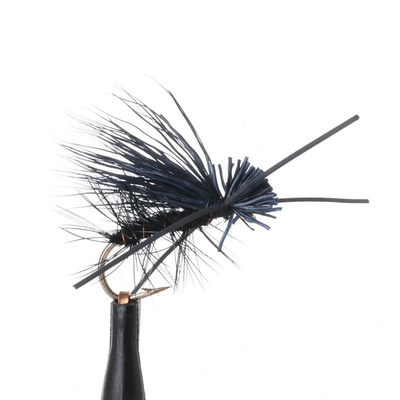 Elk Hair Caddis Rubber-leg Black