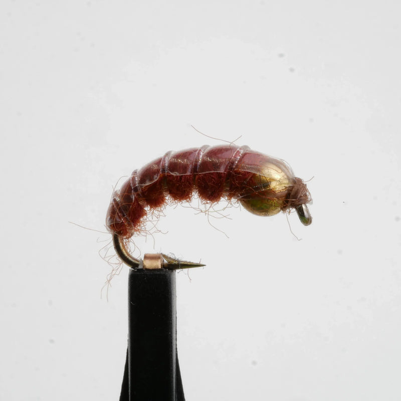 BeadHead Bottom Bouncing Caddis Brown