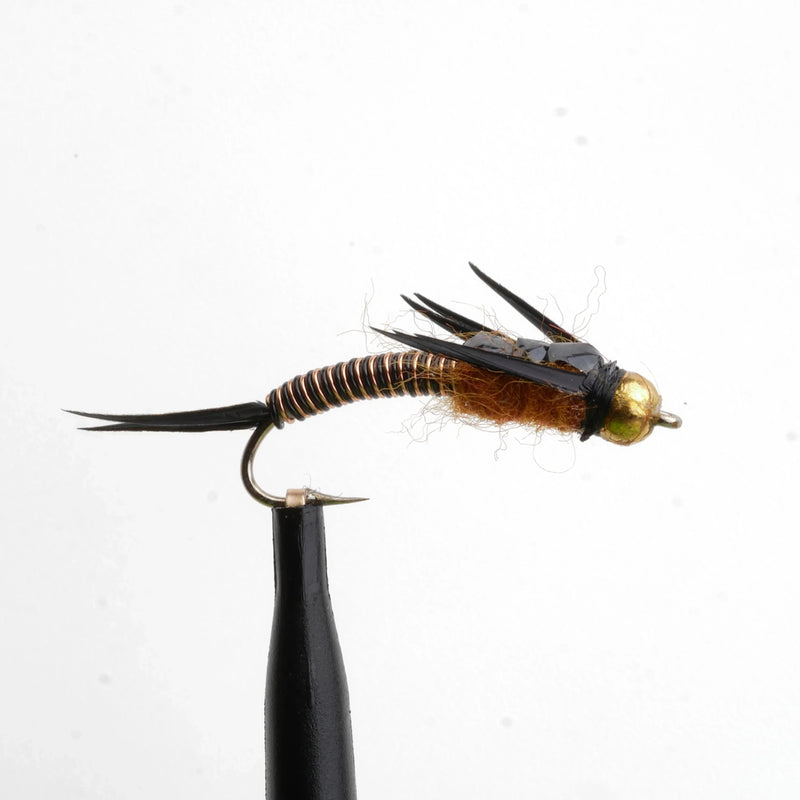 BeadHead Wire Stonefly Brown