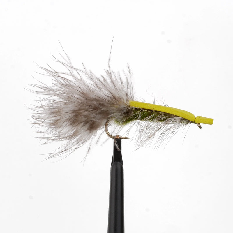 Foam Crayfish Olive/Yellow