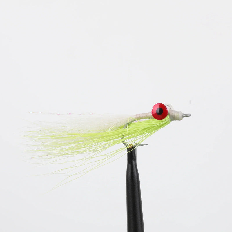 Clouser Minnow Chartreuse/White