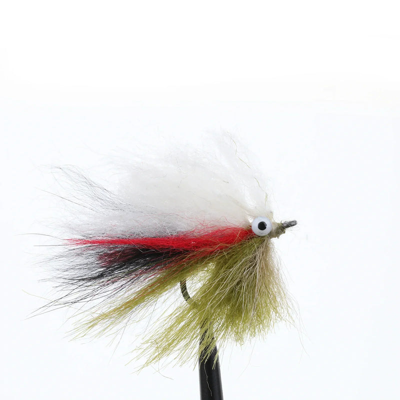 Baitfish Slider Olive/White