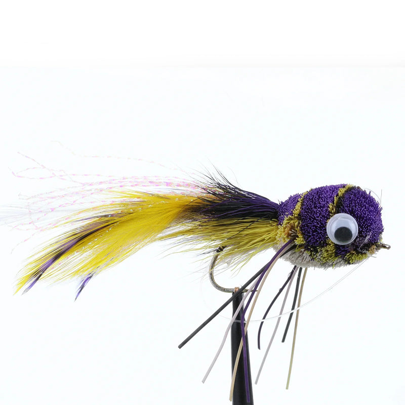 Bass Bug Frog Purple
