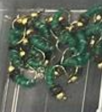 BeadHead Caddis Larva Green