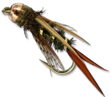 Amber-Wing BeadHead Prince Nymph