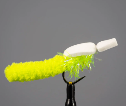 Mopcorn Beetle Chartreuse/White