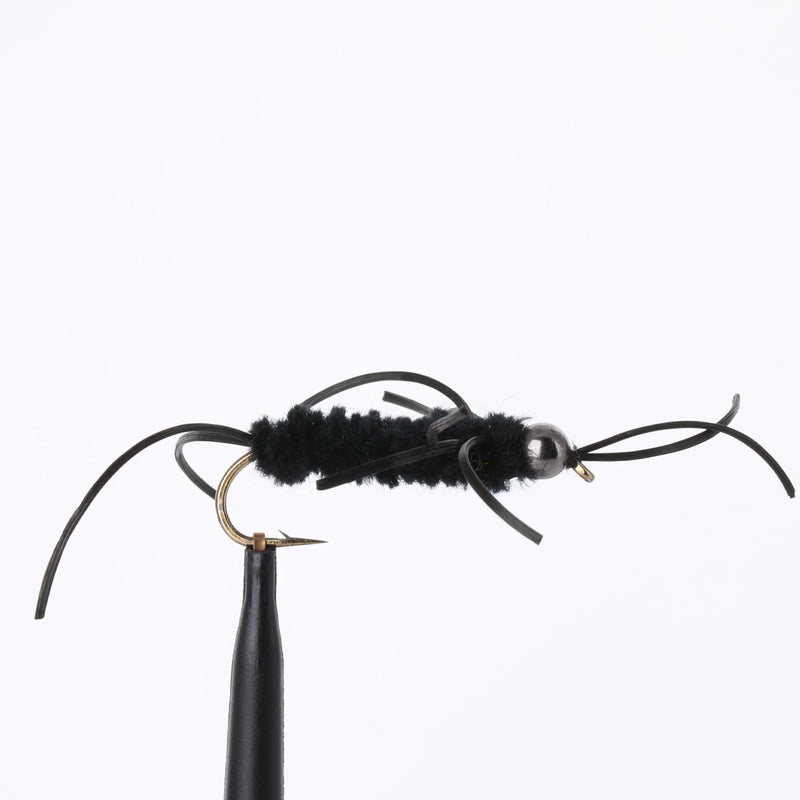 Tungsten Pat's Rubberleg Black