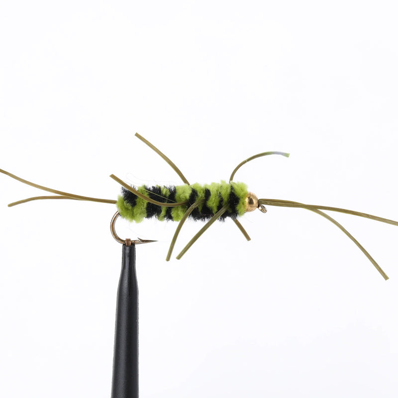 Tungsten Pat's Rubberleg Olive/Black