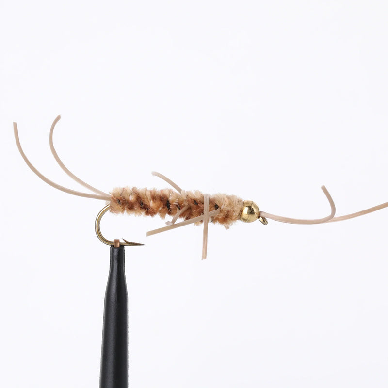 Tungsten Pat's Rubberleg Tan/Brown
