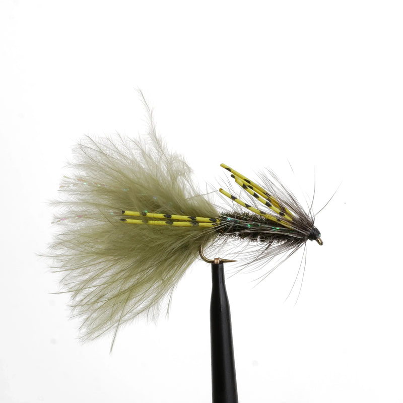 BeadHead Rubberleg Glo-Bugger Olive