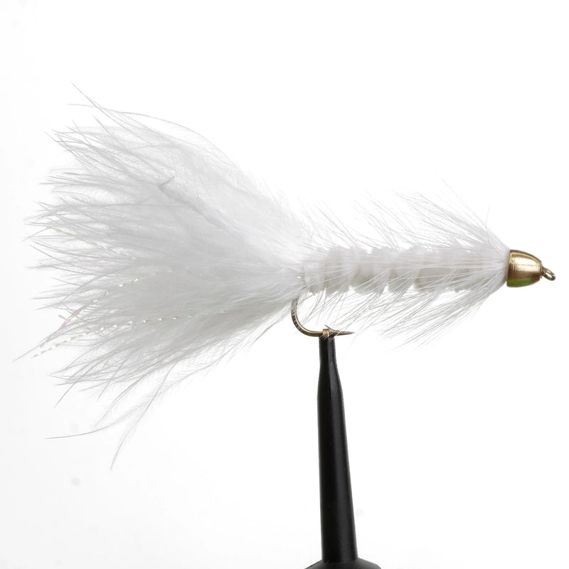 ConeHead Woolly Bugger White
