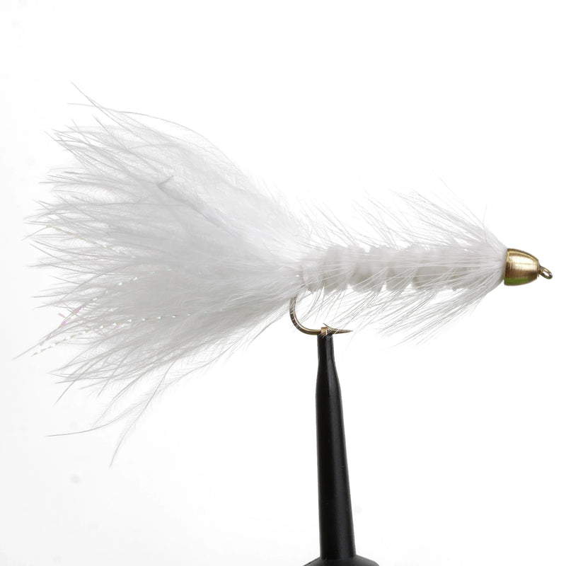 ConeHead Woolly Bugger White