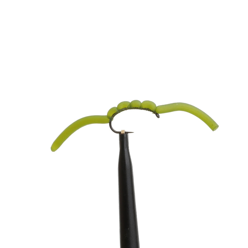Squirmy Worm Olive Barbless