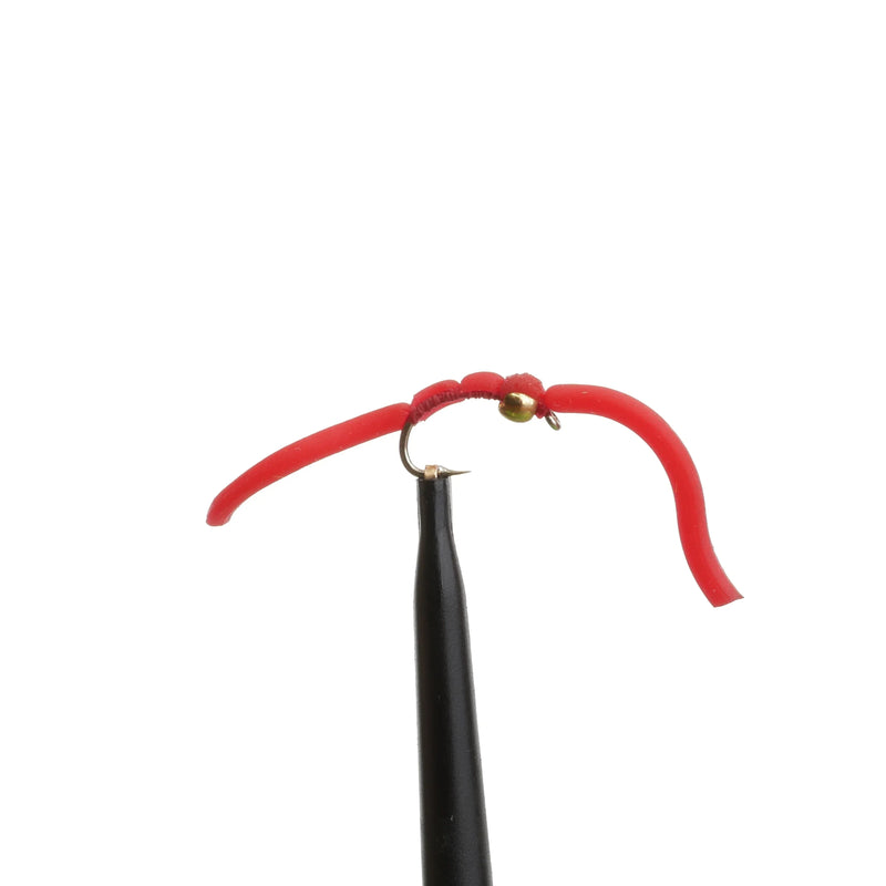 BeadHead Squirmy Worm Red