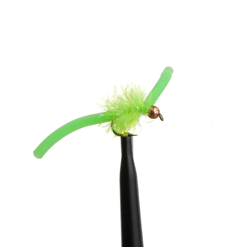 BeadHead Estaz Egg Worm Fl. Green
